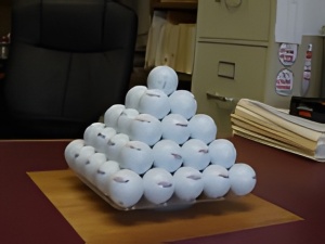 Pyramid Golf Ball Display™ COMING SOON!